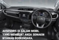 Aksesoris mobil Toyota